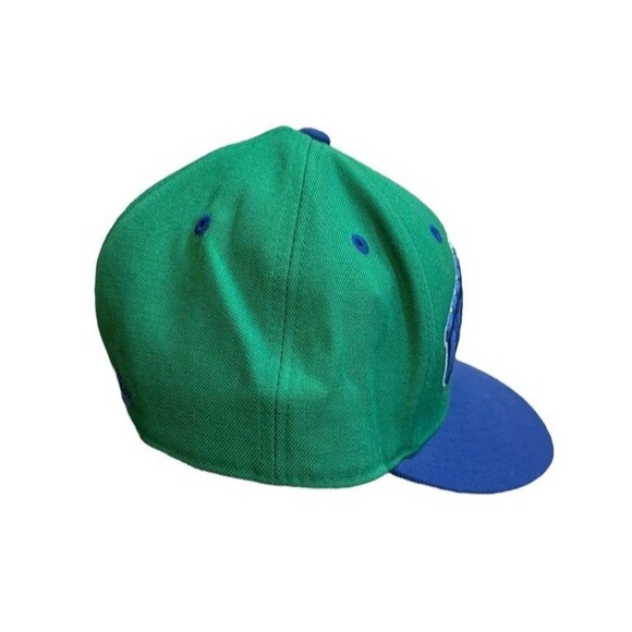 Mitchell Ness NHL Hockey Hartford Whalers Green Wool Fitted Hat Size  7 1/4 Cap - Picture 6 of 7